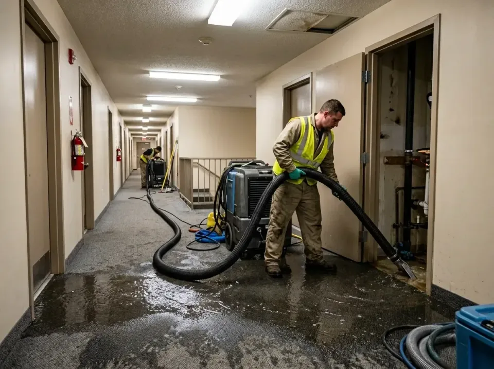 multi-unit-apartment-hallway-f-005 — frequently asked questions, Emergency Burst Pipe Water Extraction & Removal in Elkins,…